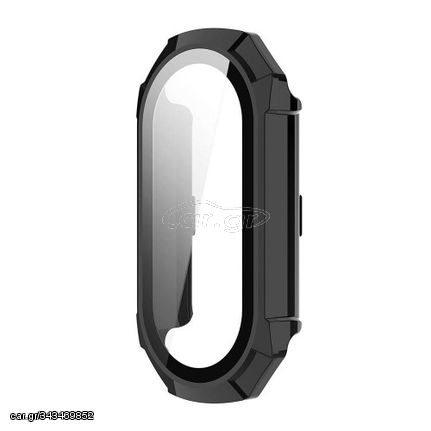 Θήκη PC Full Glass Screen Protector Xiaomi Smartband 8 Black