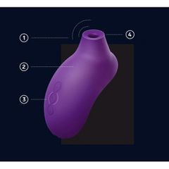 Lelo Sona 2 Luxury Clitoral Vibrator-thumb-2