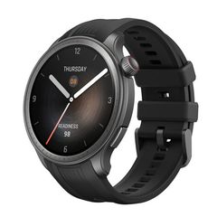 Amazfit Balance 46mm Smartwatch με Παλμογράφο (Silicon Midnight)