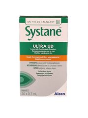 Alcon Systane Ultra UD Λιπαντικές Οφθαλμικές Σταγόνες Χωρίς Συντηρητικά 30 x 0.7ml