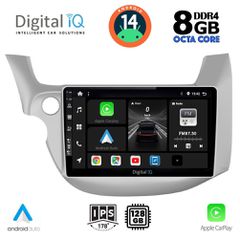 Εργοστασιακή οθόνη OEM HONDA Jazz 2008-2012 με οθόνη αφής 10.1 & Android 14 !! GPS-Bluetooth-USB-SD ΓΡΑΠΤΗ εγγύηση 2 ετών!!
