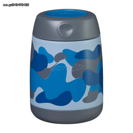 Ανοιξείδωτος Θερμός Φαγητού Insulated Food Jar Mini 210ml Blue Camo B.Box BB400305