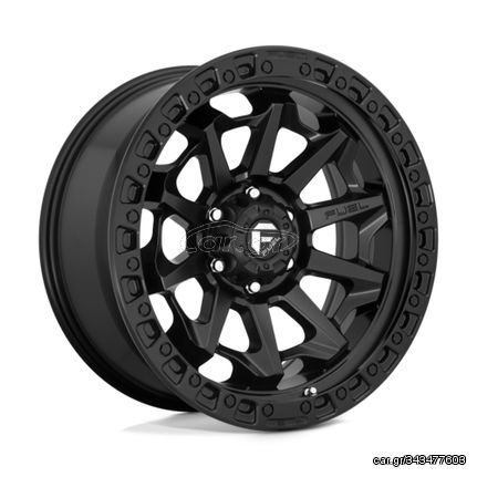 Fuel 1PC D694 Covert Matt Black 20x9 4X4