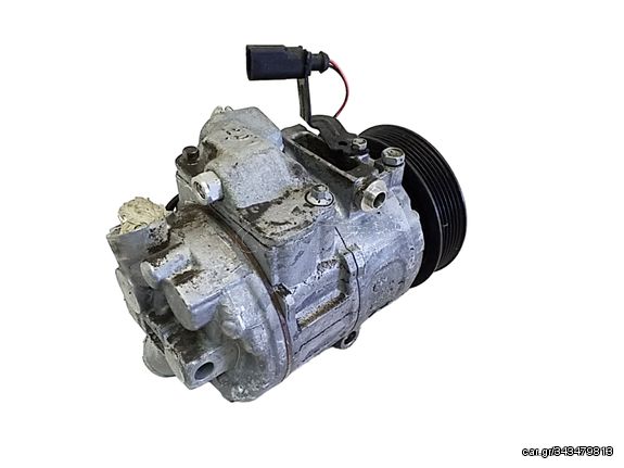 Συμπιεστής A/C (Κομπρέσορας) VW FOX Hatchback / 3dr 2005 - 2012 ( 5Z1 ) 1.4  ( BKR  ) (75 hp ) Βενζίνη #6Q0820808A