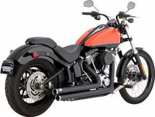 Κωδ.294797 Vance Hines ολόσωμη εξάτμιση Big Shot Staggered 47959 για Harley Davidson FXST 1340 86-99 / Harley Davidson FXSTC 1340 86-99 τηλ.215-215-8211