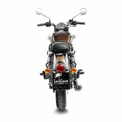 Κωδ.295312 Leovince τελικό εξάτμισης Classic Racer 15008 για ROYAL ENFIELD METEOR 350 ABS 21-23 τηλ.215-215-8211