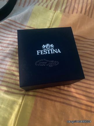 Festina Quartz ανδρικό ρολόι με μεταλλικό μπρασελέ