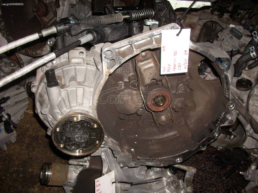 ΚΙΒΩΤΙΟ ΤΑΧΥΤΗΤΩΝ ΣΑΣΜΑΝ VW POLO V 1.6 TDI CAY
