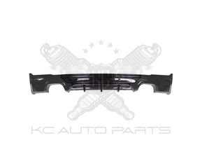 Diffuser για BMW 2(F22/F23/F87) '14-.. , M-Performance, with twin exhaust holes, with space for 2 mufflers