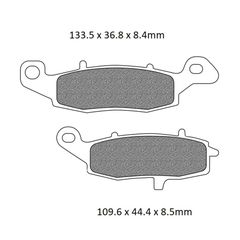 Τακάκια Σετ BRAKING Για KAWASAKI VERSYS 650cc KLE (LE650C) 2009 2010 2011 2012 2013