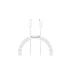 Καλώδιο Baseus Superior Series Cable USB-C to Lightning, 20W, PD, 1m (White)