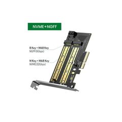Ugreen expansion PCIe 3.0 x4 card adapter to SSD M.2 NvMe/NGFF (ΣΦΡΑΓΙΣΜΕΝΟ)