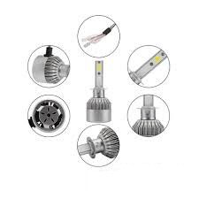 Λάμπα Led C6 H3 36Watt 6500K 12V DC πλήρες set （Τιμή Ζεύγους)-thumb-4