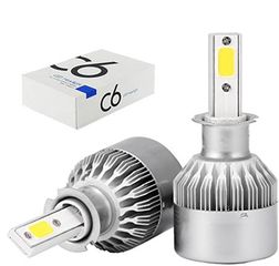 Λάμπα Led C6 H3 36Watt 6500K 12V DC πλήρες set （Τιμή Ζεύγους)