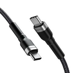 Wozinsky WNBCC2 USB-C / USB-C PD 65W cable 2 m - black-thumb-1