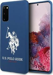 U.S. Polo Small Horse Case Θήκη Σιλικόνης για Samsung Galaxy S20 - Blue
