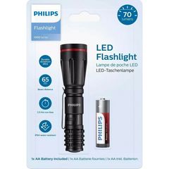 PHILIPS φορητός φακός LED SFL1000P-10, 1000 series, 70lm, μαύρος