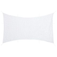 vidaXL Δίχτυ Σκίασης Παραλλαγής Λευκό 729x602 εκ. με Σάκο Αποθήκευσης