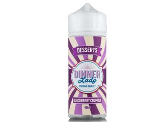 DINNER LADY FLAVOUR SHOT MIX AND SHAKE BLACKBERRY CRUMBLE 40/120ml (βατόμουρο) μίξη με VG