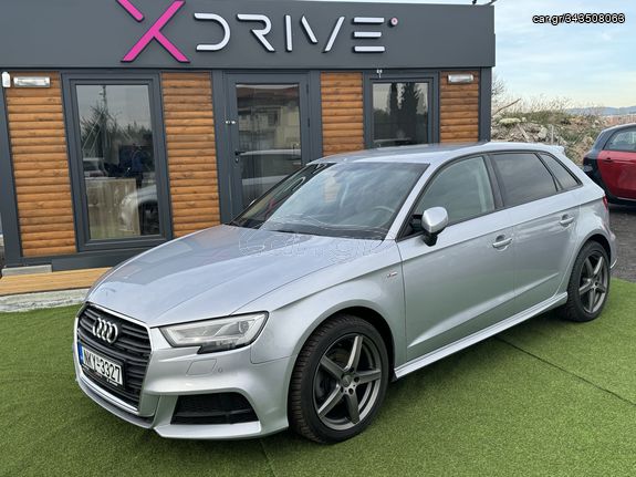 Audi A3 2019 SPORTBACK 30 TFSI - SLINE - 116HP - ΑΥΤΟΜΑΤΟ - ΔΕΡΜΑ - CLIMA - 1o ΧΕΡΙ - ''XDRIVE''