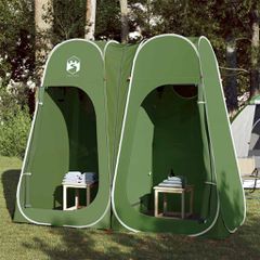 vidaXL Σκηνή Τουαλέτας/Ντουζιέρας Pop Up Πράσινο Αδιάβροχη