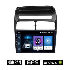 FIAT GRANDE PUNTO (2009 - 2015) Android οθόνη αυτοκίνητου 4GB με GPS WI-FI (ηχοσύστημα αφής 9" ιντσών OEM Youtube Playstore MP3 USB Radio Bluetooth Mirrorlink εργοστασιακή, 4x60W, AUX)