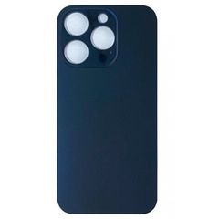 Καπάκι Μπαταρίας  με Αυτοκόλλητη Ταινία Apple iPhone 15 Pro Max (6.1") Back Cover Glass Blue
