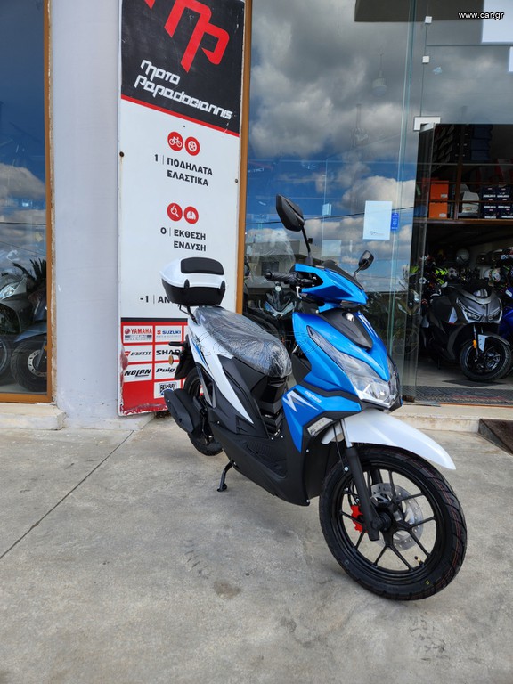 Daytona Flert 110 2026 ΕΤΟΙΜΟΠΑΡΑΔ. E5+ TOP BOX!!