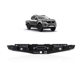 Οπίσθιος μεταλλικός προφυλακτήρας Nissan Navara D23/NP300 2016+ (S20)