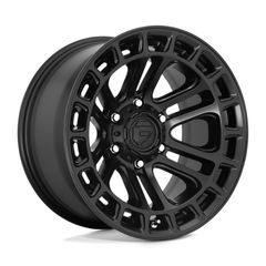 Fuel 1PC D718 Heater Matt Black 20x10 4X4