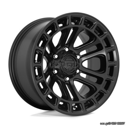 Fuel 1PC D718 Heater Matt Black 20x10 4X4