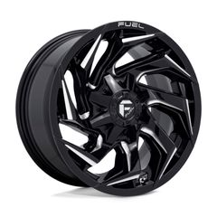 Fuel 1PC D753 Reaction Gloss Black Milled 20x10 4X4