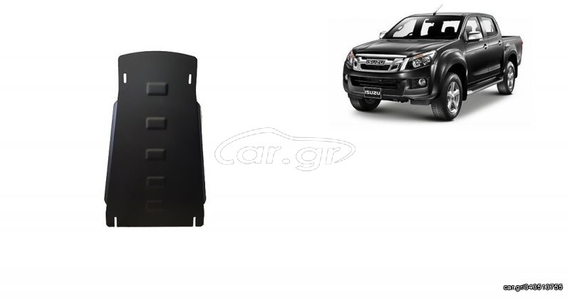 ΠΟΔΙΑ ΠΡΟΣΤΑΣΙΑΣ ΑΤΣΑΛΙΝΗ ΣΑΣΜΑΝ ΓΙΑ Isuzu D-Max (2012-2024) ***ΛΑΔΑΣ 4Χ4***