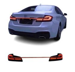 ΦΑΝΑΡΙΑ ΠΙΣΩFull LED Taillights BMW 5 series F10 /F18 11-17 G30 Look Full Led Bar With Center Light Dynamic