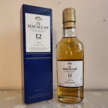 Macallan 12yo Double Cask μινιατουρα. Single malt whisky.