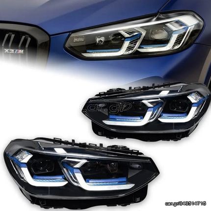 ΦΑΝΑΡΙΑ ΕΜΠΡΟΣ Headlights LED Bmw Χ3 G01 / G08 18-22 Led Laser style 