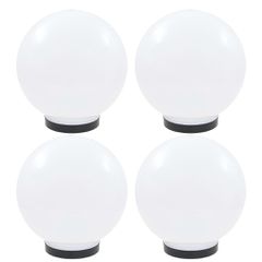 Φωτιστικά Μπάλα LED 4 τεμ. Σφαιρικά 25 εκ. Ακρυλικά (PMMA) 277142