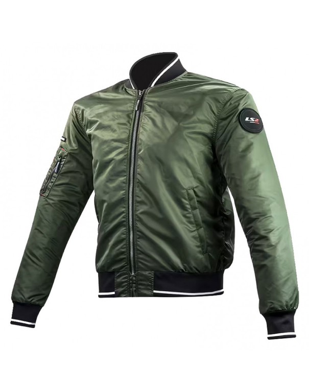LS2 Brighton Textile Lady Jacket Olive