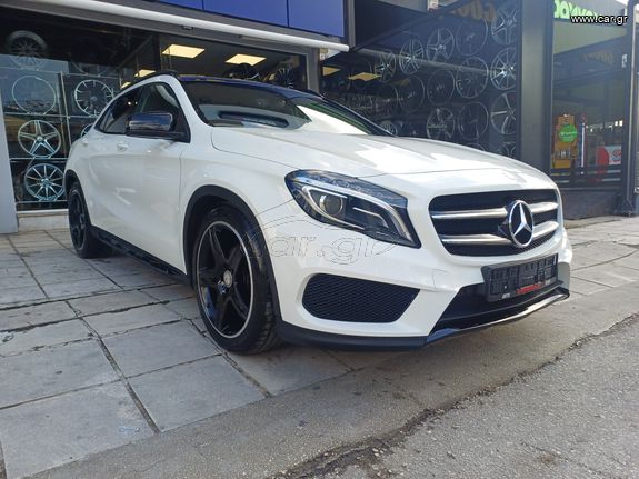 Mercedes-Benz GLA 180 2017 *AMG LINE ΓΝΗΣΙΟ*F1*7G-DCT ΟΡΟΦΗ ΔΕΡΜΑ NAVI