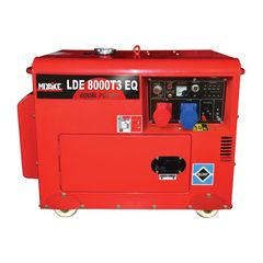 Γεννήτρια πετρελαίου 8 KVA MIYAKE LDE 8000T3 EQ ATS Ready 380V Κλειστού τύπου με Μίζα ( 203314 )