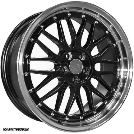 ΖΑΝΤΕΣ 18'' AUDI STYLE 8x18 5x100 ET35 BLACK ΚΩΔΙΚΟΣ : 306 BBS STYLE