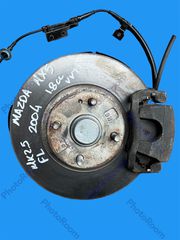 MAZDA MX-5 1.8cc NB 2001-2005 ΜΕΤΑΧΕΙΡΙΣΜΕΝΑ ΑΝΤΑΛΛΑΚΤΙΚΑ ( ακραξόνιο εμπρός αριστερό οδηγού πλευρά κομπλέ με το μουαγιέ του )