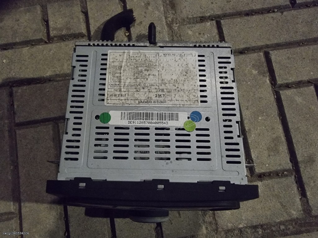 DAEWOO SPARK 2012 ΡΑΔΙΟ CD 