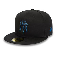 New Era New York Yankees Metallic Outline Black 59FIFTY Fitted Cap 60435231 60435231