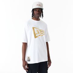 New Era Flag Black Oversized T-Shirt White 60435391 60435391