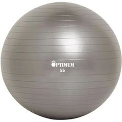 Μπάλα Γυμναστικής Gym Ball 75CM ΓΚΡΙ ANTI-BURST 1300GR