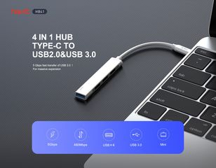 USB Hub Type C - Havit HB41-thumb-2