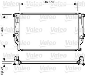 Ψυγείο Νερού TOYOTA RAV-4 SUV/ ΕΚΤΟΣ ΔΡΟΜΟΥ/ 5dr 2005 - 2010 ( XA30 ) 2.2 D (ALA35_)  ( 2AD-FHV,2AD-FTV  ) (150 hp ) Πετρέλαιο #028406310