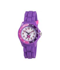 Παιδικό ρολόι TIKKERS με μωβ λουράκι σιλικόνης TK0041