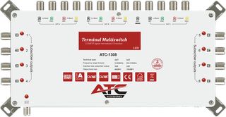 ATC ΠΟΛΥΔΙΑΚΟΠΤΗΣ ATC-1308 (3 Sat + 1 Ter / 8 Εξόδοι)